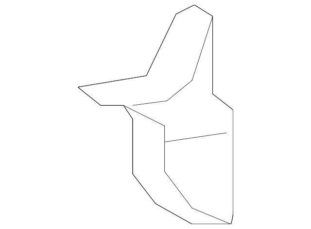 71369-60020-B0 Деталь HINGE COVER, LEFT