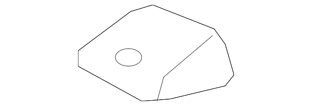 73375-60060-B0 Деталь SEAT BELT GUIDE, LEFT