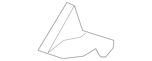 71834-60170-A0 Деталь RECLINE COVER, LEFT