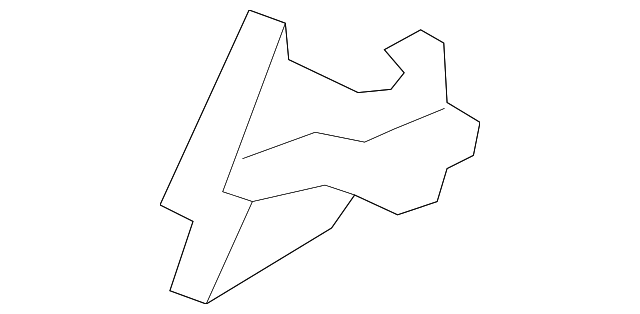 71834-60210-A0 Деталь RECLINE COVER, LEFT