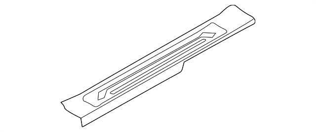 85871-2J000WK SILL PLATE, LEFT