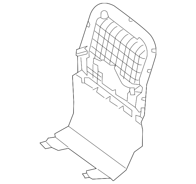 87640-3KG7A Деталь SEAT BACK PANEL