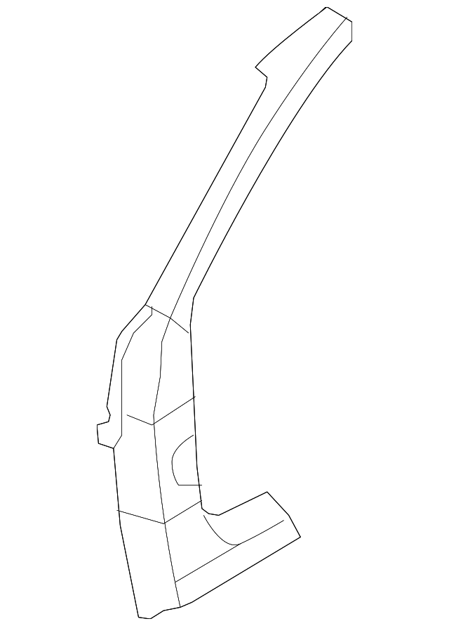 71120-0WA50 Деталь HINGE PILLAR, RIGHT