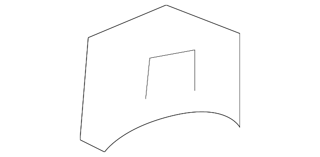 71176-2B000 Деталь FENDER MTG BKT, RIGHT