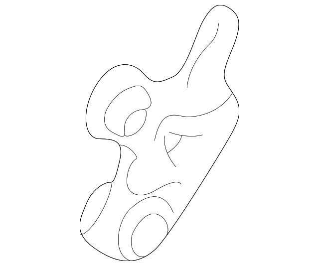 MD322226 Деталь TENSION ARM