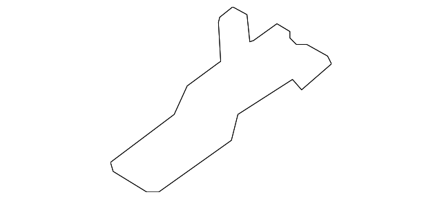 67320-2L200 Деталь FRONT BRACKET, RIGHT