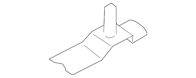 67326-2L200 Деталь REAR BRACKET, LEFT