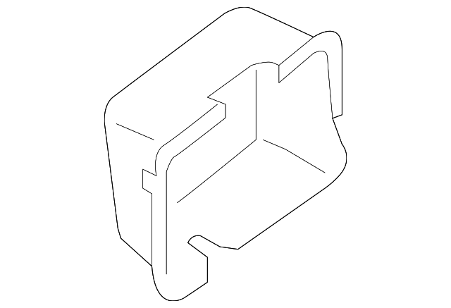 89897-B2000 Деталь COVER, LEFT