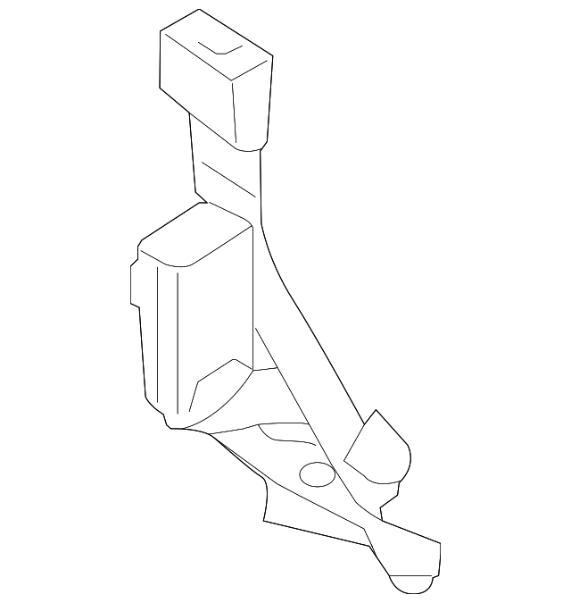 89830-B2500EQ Деталь BUCKLE, LEFT