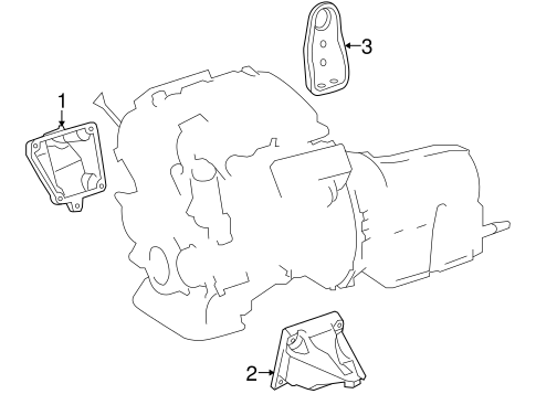 Sprinter 2500 ENGINE & TRANS MOUNTING