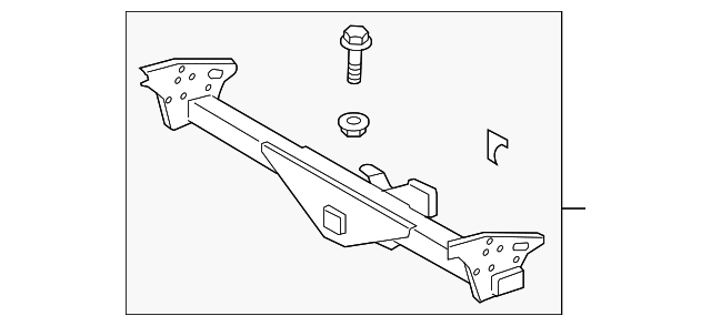 51908-04010 Деталь TRAILER HITCH