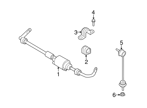 760Li STABILIZER BAR & COMPONENTS