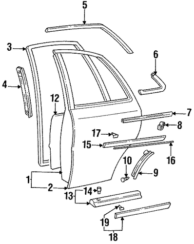 Elantra DOOR & COMPONENTS