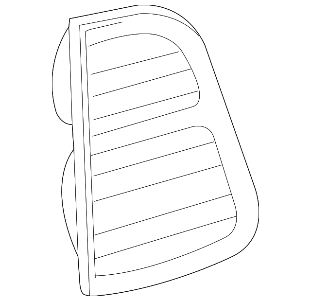 81591-60110 LENS, LEFT