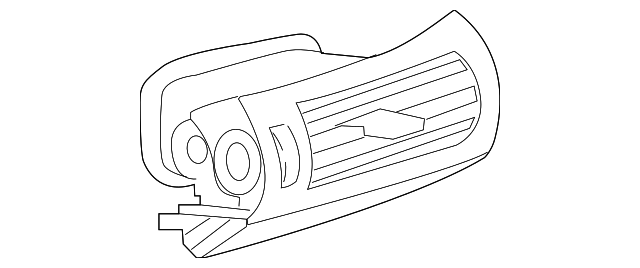 55660-24100-C0 OUTER GRILLE, RIGHT