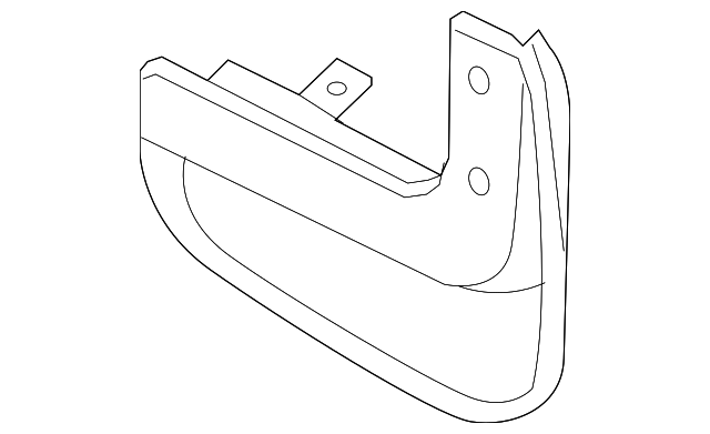 96648679 Деталь SPLASH GUARD, RIGHT