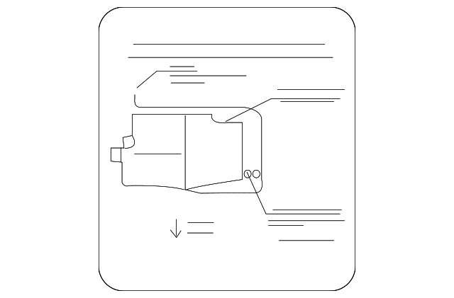 32490-39425 Деталь VACUUM DIAGRAM