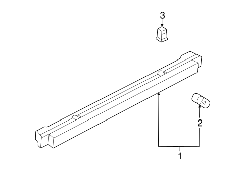 A4 Quattro HIGH MOUNTED STOP LAMP