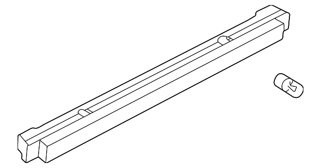 8D9-945-097-B Деталь HIGH MOUNT LAMP