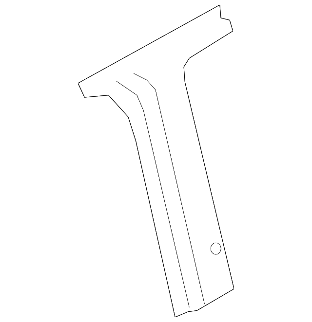 41007387975 Деталь FRONT PILLAR, LEFT