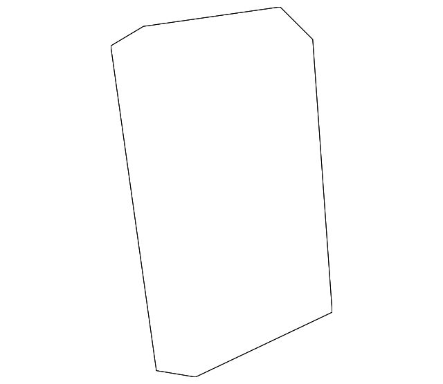 51-33-7-266-795 Деталь APPLIQUE PANEL STOPPER, LEFT