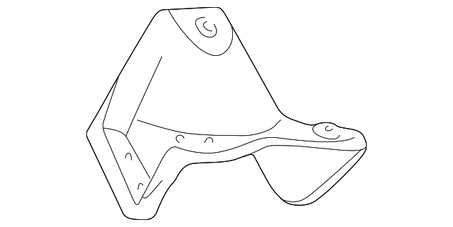 F81Z-6030-BA Деталь MOUNT BRACKET, RIGHT