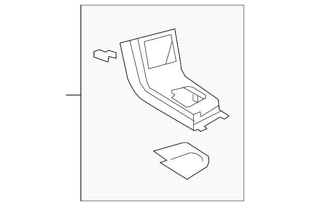 58805-0C040 Деталь UPPER PANEL