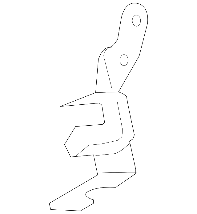 BP4N-46-08XB Деталь CABLE ASSY BRACKET