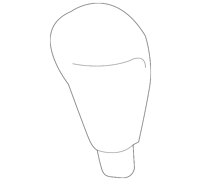 BP4N-46-030 Деталь SHIFT KNOB