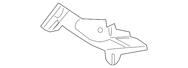 763C3-JB10A Деталь LOWER QTR TRIM BRACKET, LEFT