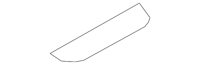 85889-3E000FC REAR SILL, RIGHT