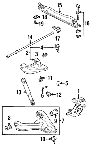 Hombre SUSPENSION COMPONENTS
