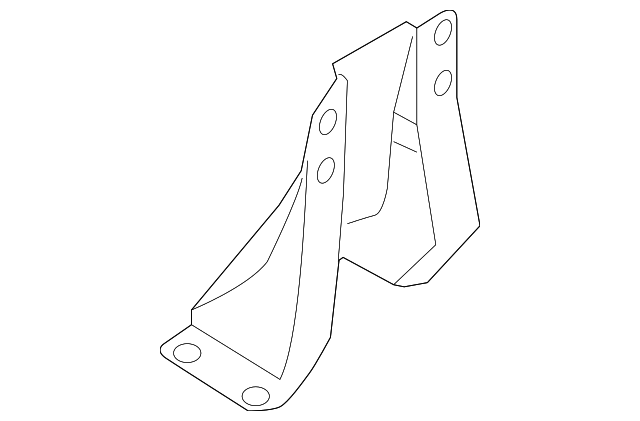 79132-1AA0A Деталь REAR BODY PANEL MOUNT BRACKET, RIGHT