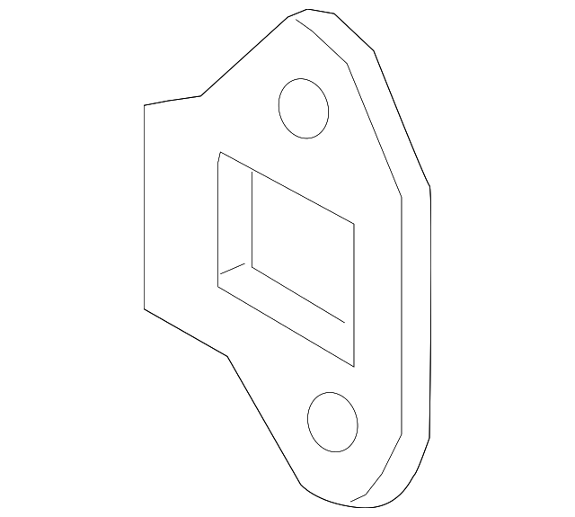 51-21-7-297-263 CHECK ARM GASKET, LEFT