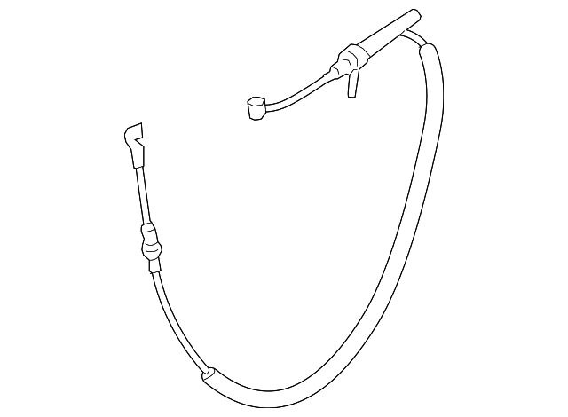51-21-7-331-286 LOCK CABLE, LEFT