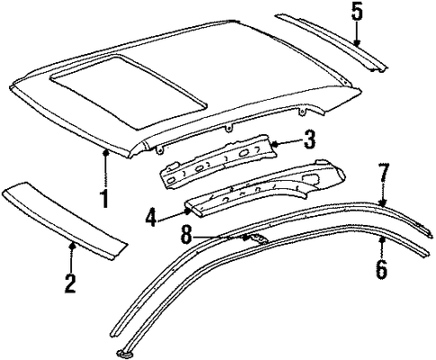 CL500 ROOF & COMPONENTS