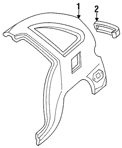 Aspire QUARTER PANEL