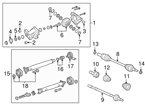 Caprice AXLE & DIFFERENTIAL