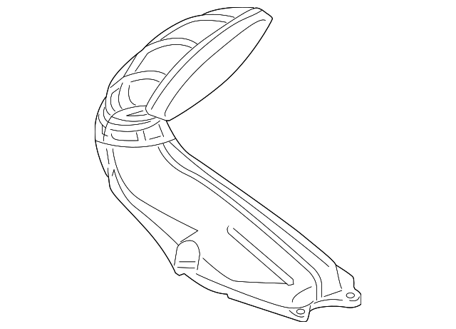 17-51-1-523-431 Деталь AIR DUCT, RIGHT