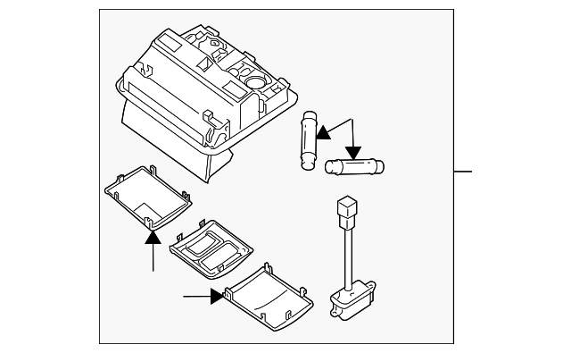 3623082ZD0 Деталь MAP LAMP ASSY
