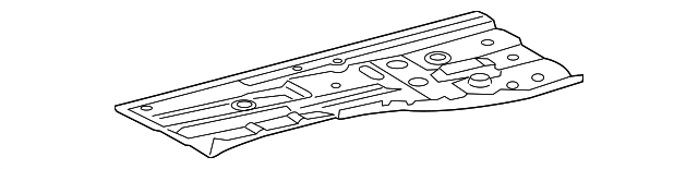 58111-30520 FRONT FLOOR PAN, RIGHT