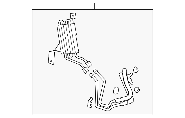15295858 Деталь COOLER ASSY
