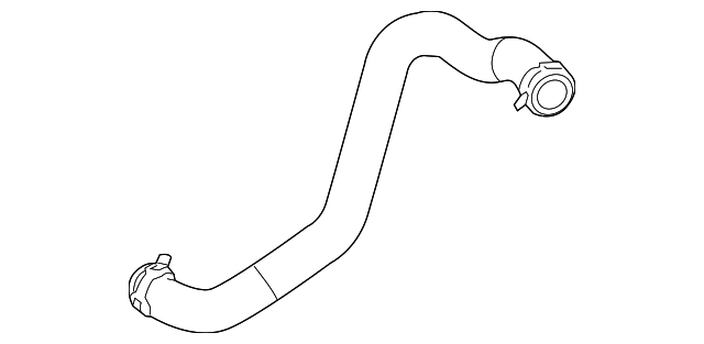 BB5Z-8286-H Деталь LOWER HOSE