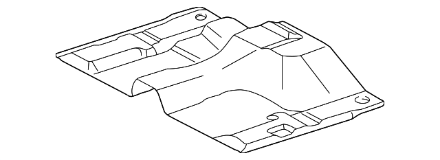 58311-04011 Деталь REAR FLOOR PAN