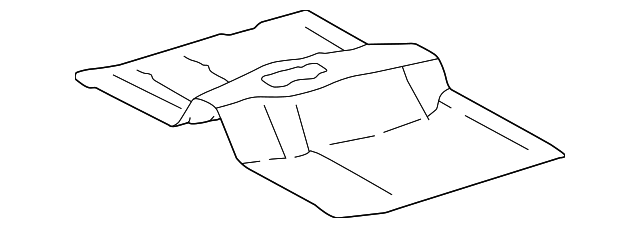 58111-04191 Деталь FRONT FLOOR PAN