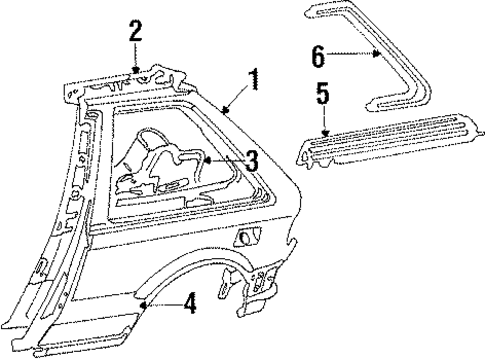 323 OUTER COMPONENTS