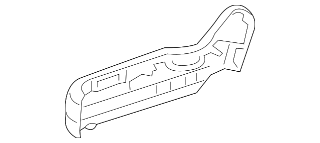81238-TZ3-A21ZA Деталь COVER, R. RECLINING (OUTER) *YR436L* (SA