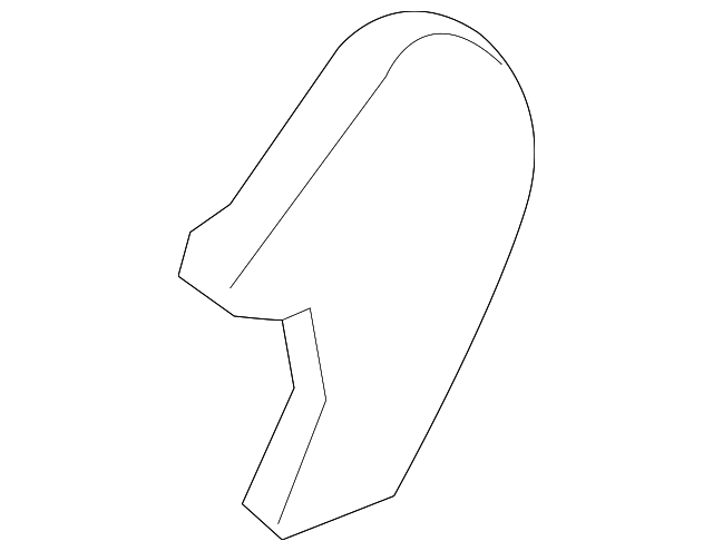 81248-TZ3-A21ZA Деталь COVER, R. RECLINING (INNER) *YR436L* (SA