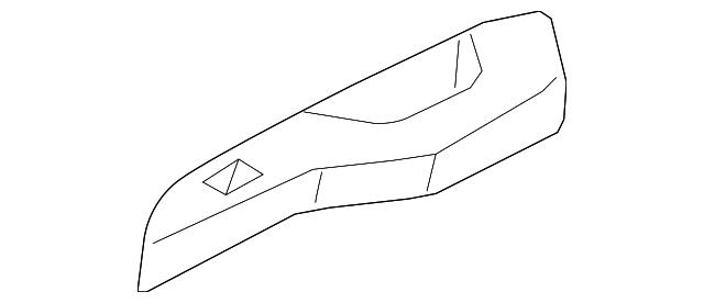 7222B038XA Деталь SWITCH BEZEL, RIGHT