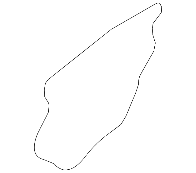 7265A288 Деталь WATER DEFLECTOR, RIGHT